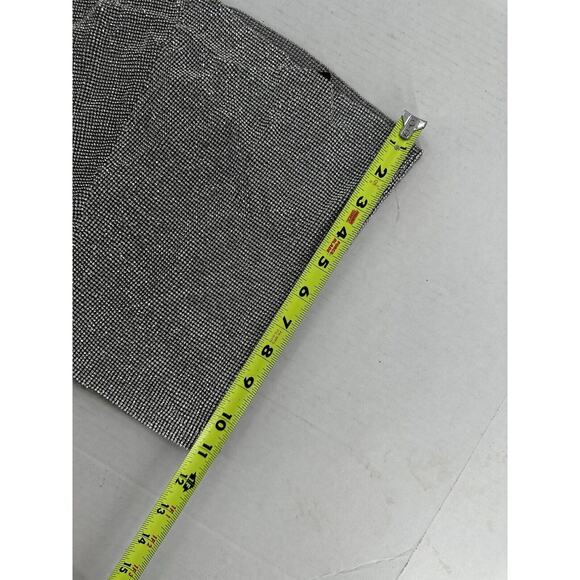 Kith Metallic Chainmail Set Skirt Sz XS Top Sz M Club Sexy Going Out Glam Event - Picture 13 of 16